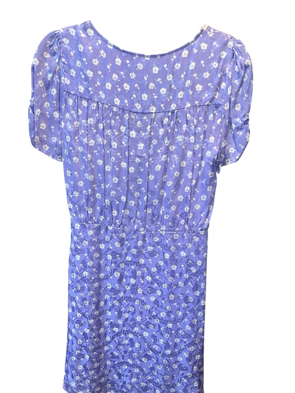 Free People Lilac Floral Jacquard Dress (003) - Picture 8 of 8